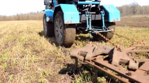 Боронование люцерны