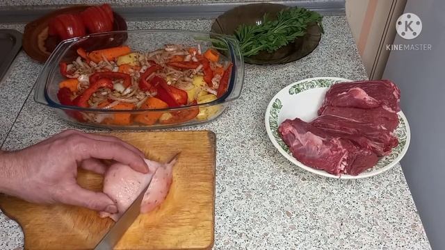 Рецепт запечённого мяса! Гарантия всем понравится 2 Mol goshtidan lazzatli taom uy saroitida 2