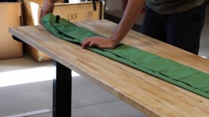 Инструкция по упаковке компактного и лёгкого туристического коврика KLYMIT Static V!