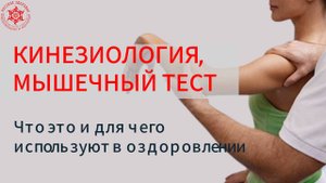 Прикладная кинезиология, мышечный тест. Что это и для чего используют в оздоровлении.