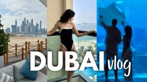 ВЛОГ ДУБАЙ / наш медовый месяц, обзор Hilton Palm, лучший океанариум Atlantis