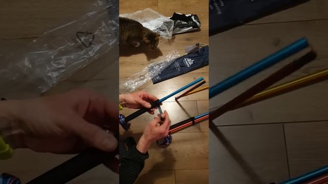 Aonijie палки для бега,Распаковка палок с али-експреса Aonijie! смотреть онлайн