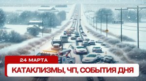 Катаклизмы за день 24.03.2025. Новости, ЧП, события дня