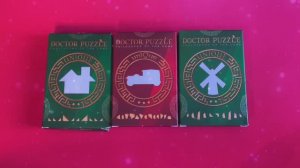 Doctor puzzle Собрать Домик  из 10 деталей Машину из 13 деталей  Мельницу из 10 деталей