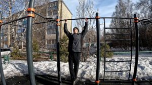 Весна Турник Самое время начать заниматься прогрессировать