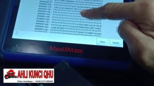 AUTEL IM508 + XP400 PRO read eeprom cas3++ istap