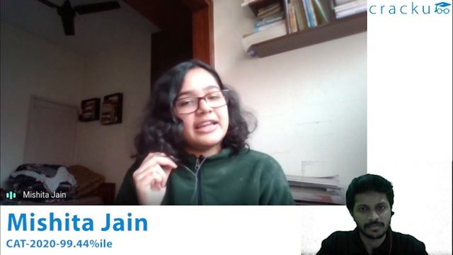 ⭐ Cracked CAT During Final Year Of Graduation - Mishita Jain - CAT 99.44%le смотреть онлайн