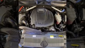 Химчистка двигателя и подкапотного пространства Audi A5 #мойкадвигателя #сзао #audia5