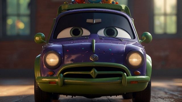 learn colors with Cars смотреть онлайн