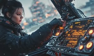 Emotional Ambient Trance Music Mix - Permafrost ｜ Atmospheric Sci-Fi AI Space Short Cinematic