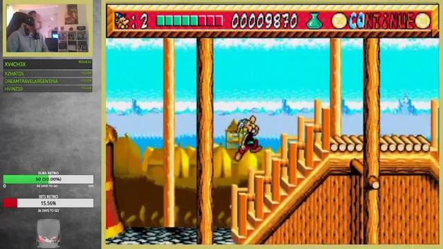 Asterix : and the power of the gods (megadrive) episode #1 смотреть онлайн