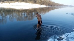 крещение окунаемся в -15.Кицканы
