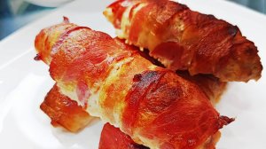 Куриные ,,пальчики,, в беконе