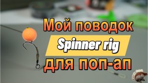 Spinner rig. Поводок который я использую с поп-ап
