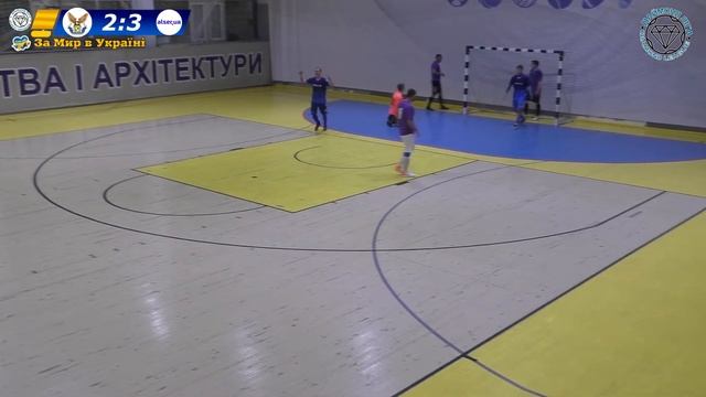 Крила Донбасу - Alser, огляд гри, 3 тур Зимового Чемпіонату з футзалу Даймонд Ліга 2022-23 смотреть онлайн