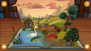 Игра "Басня - Лебедь, щука и рак", Развивающая игра для детей.