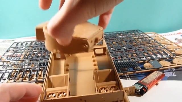 Сборка модели танка Tiger I 1⧸35 ZVEZDA