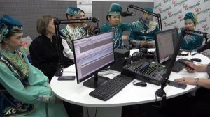 Бүген ансамблебез Актаныш радиосында кунакта булды. Кемнәр тыңлый алмады, карагыз!