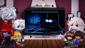 [] Undertale react to Nightmare sans vs chara [] Undertale [] Gacha [] (Remake)