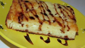 Творожная запеканка с манной крупой и мукой