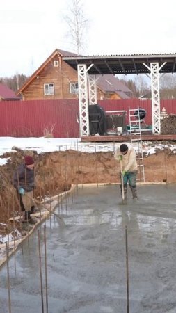 Особенности строительства бассейна зимой