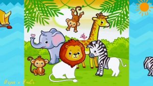 Пазлы Развивающий мультфильм | Пазлы | для детей| Учись | Играй | малышам | онлайн | мультфильм |