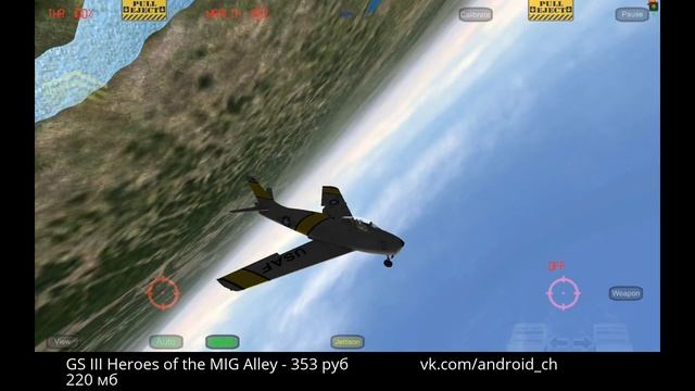 GS III Heroes of the MIG Alley - Симулятор самолета на Android(Обзор⧸Review)