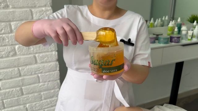 Как набрать сахарную пасту из банки.
Сахарная депиляция.
Шугаринг.