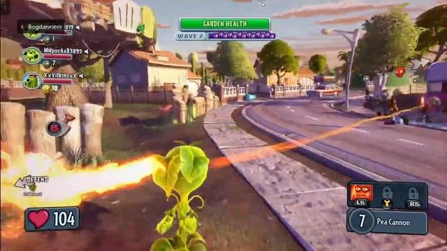растение против зомби Garden Warfare