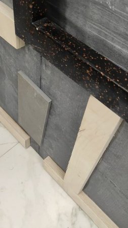 столешница из искусственного камня изнутри
