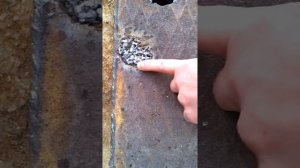 Как заварить большое отверстие