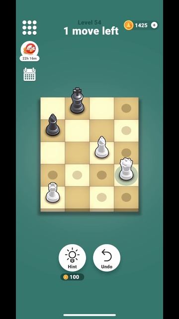 Pocket Chess - Level 54 - Solution