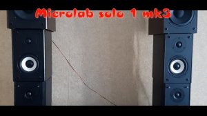 Microlab solo 2 очень редкие и качественные тест звука сравнение с solo 1 Behringer ms40