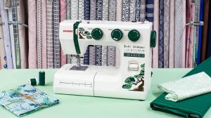 Janome 25 Midori - Обзор швейной машины