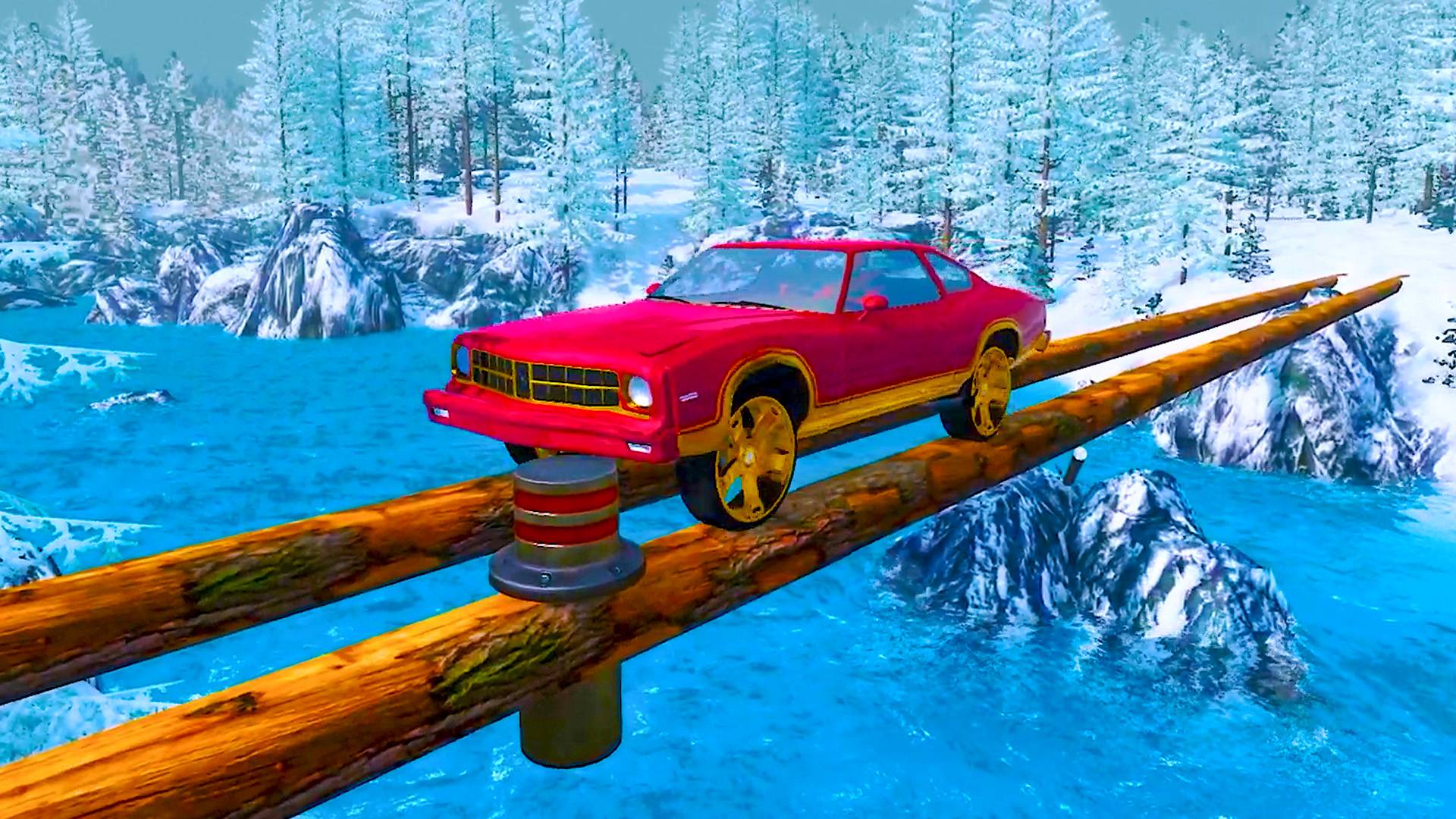 АВТОМОБИЛИ VS БРЕВЕНЧАТОГО МОСТА – BeamNG.Drive смотреть онлайн