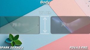 Tecno spark 20 pro+ vs Pova 5 pro