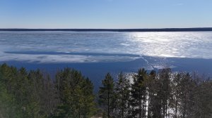 Озеро Волго. Март.