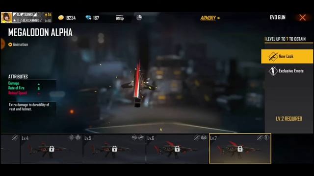 Finally D Got New EVO GUN MEGALODON ALPHA SCAR Skin | Garena Free Fire | DJ GAMING ZONE смотреть онлайн