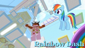 My Little Pony Обби с пони РАДУГА ДЭШ в Роблокс
