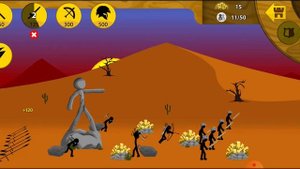 Stick War Legacy. Контратака яромечников.