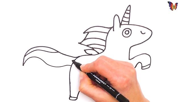 Рисуем сказочных существ. Как нарисовать вместе с ребенком единорога смотреть онлайн