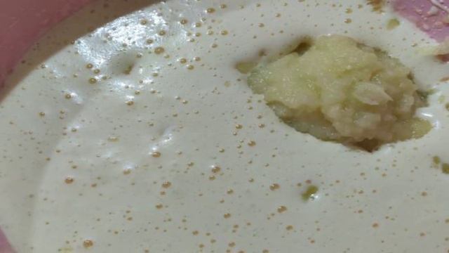 Яблочные вафли на сметане