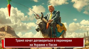 Трамп хочет договориться о перемирии на Украине к Пасхе