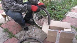 Как заменить покрышки на велосипеде Аист. How to change tires on a Stork bicycle