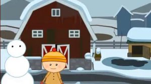 Мультфильм про снеговика.