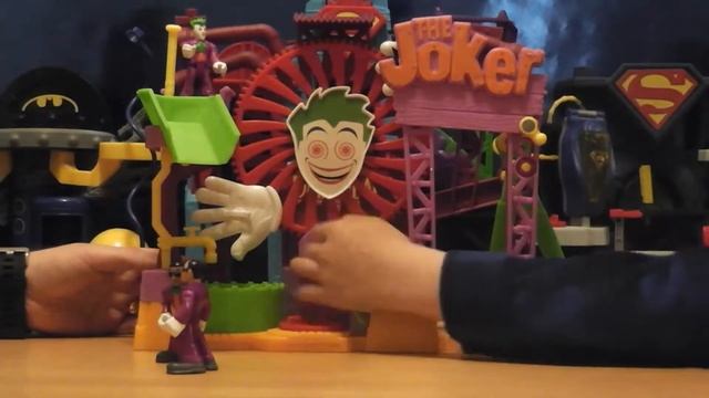 Imaginext Joker Laff Factory Tour and Review смотреть онлайн