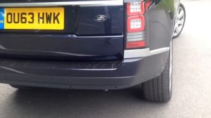 Range Rover 5.0 V8 Supercharged - Exhaust Sound
