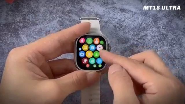 Smartwatch M18 ultra | improved battery|compas|new features|Better than t800 ultra and t 900 ultra смотреть онлайн