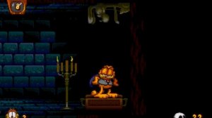Garfield: Caught in the Act 1995 (SEGA GENESIS\MEGA DRIVE) Gameplay