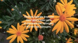Любви святой дыханье